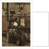 The Artist's Studio, c.1868 by Jean Baptiste Camille Corot