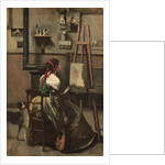The Artist's Studio, c.1868 by Jean Baptiste Camille Corot