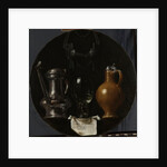 Emblematic Still Life with Flagon, Glass, Jug and Bridle, 1614 by Johannes Torrentius