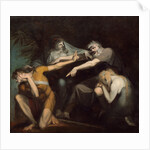 Oedipus Cursing His Son, Polynices, 1786 by Henry Fuseli
