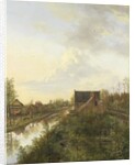 The Canal at Graveland, 1818 by Pieter Gerardus van Os