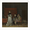 Gallant Conversation, also known as ‘The Paternal Admonition’, c.1654 by Gerard ter Borch or Terborch