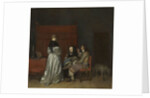 Gallant Conversation, also known as ‘The Paternal Admonition’, c.1654 by Gerard ter Borch or Terborch