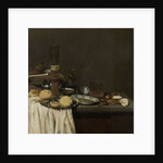 Still Life with a Tall Beer Glass, 1647 by Jan Jansz. van de Velde