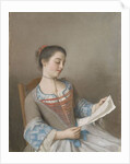 La liseuse Marianne Lavergne by Jean-Etienne Liotard