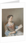 La liseuse Marianne Lavergne by Jean-Etienne Liotard