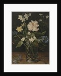 Still Life with Flowers in a Glass, 1630 by Jan the Elder Brueghel