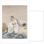 Portrait of Marie Fargues, wife of the artist in Turkish costume, 1756-58 by Jean-Etienne Liotard