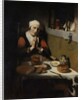 Old Woman Saying Grace, known as ‘The Prayer without End’, c.1656 by Nicolaes Maes