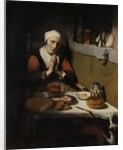 Old Woman Saying Grace, known as ‘The Prayer without End’, c.1656 by Nicolaes Maes