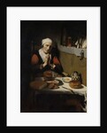 Old Woman Saying Grace, known as ‘The Prayer without End’, c.1656 by Nicolaes Maes