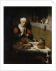 Old Woman Saying Grace, known as ‘The Prayer without End’, c.1656 by Nicolaes Maes