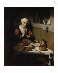 Old Woman Saying Grace, known as ‘The Prayer without End’, c.1656 by Nicolaes Maes