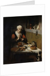 Old Woman Saying Grace, known as ‘The Prayer without End’, c.1656 by Nicolaes Maes