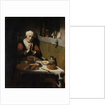 Old Woman Saying Grace, known as ‘The Prayer without End’, c.1656 by Nicolaes Maes