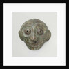 Chinese bronze mask, c.1100-800 BC by Anonymous Anonymous