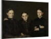 Portrait of Cornelia, Clara and Johanna Veth, 1885 by Jan Pieter Veth