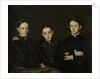 Portrait of Cornelia, Clara and Johanna Veth, 1885 by Jan Pieter Veth