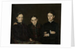 Portrait of Cornelia, Clara and Johanna Veth, 1885 by Jan Pieter Veth