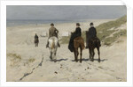 Morning Ride along the Beach, 1876 by Anton Mauve