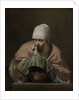 A Young Woman Warming her Hands over a Brazier, an Allegory of Winter, c.1644-8 by Cesar Boetius van Everdingen