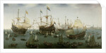 The Return to Amsterdam of the Second Expedition to the East Indies, 1599 by Hendrick Cornelisz Vroom