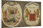 The Arms of the Dutch East India Company and of the Town of Batavia, 1651 by Jeronimus Becx