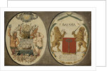 The Arms of the Dutch East India Company and of the Town of Batavia, 1651 by Jeronimus Becx