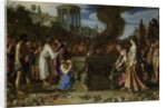 Orestes and Pylades Disputing at the Altar, 1614 by Pieter Lastman