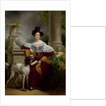 Portrait of Alida Christina Assink by Jan Adam Janszoon Kruseman