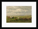 Meadow Landscape with Cattle, c.1880 by Willem Roelofs