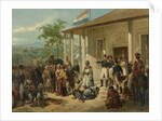 The Arrest of Diepo Negoro by Lieutenant-General Baron De Kock by Nicholas Pieneman