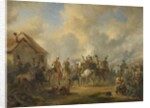 The Battle of Bautersem during the Ten Days Campaign, 1833 by Nicholas Pieneman