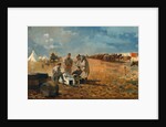 Rainy Day in Camp, 1871 by Winslow Homer