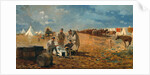 Rainy Day in Camp, 1871 by Winslow Homer