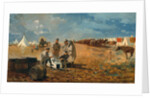 Rainy Day in Camp, 1871 by Winslow Homer