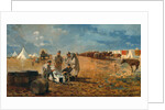 Rainy Day in Camp, 1871 by Winslow Homer