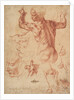 Studies for the Libyan Sibyl, c.1510-11 by Michelangelo Buonarroti