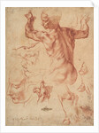 Studies for the Libyan Sibyl, c.1510-11 by Michelangelo Buonarroti