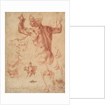 Studies for the Libyan Sibyl, c.1510-11 by Michelangelo Buonarroti