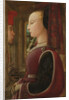 Portrait of a Woman with a Man at a Casement, c.1440 by Fra Filippo Lippi