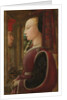 Portrait of a Woman with a Man at a Casement, c.1440 by Fra Filippo Lippi