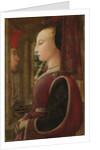 Portrait of a Woman with a Man at a Casement, c.1440 by Fra Filippo Lippi