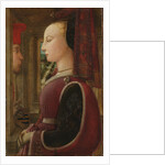 Portrait of a Woman with a Man at a Casement, c.1440 by Fra Filippo Lippi