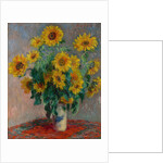 Bouquet of Sunflowers, 1881 by Claude Monet