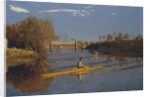 The Champion Single Sculls, 1871 by Thomas Cowperthwait Eakins