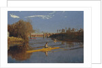 The Champion Single Sculls, 1871 by Thomas Cowperthwait Eakins