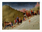 The Journey of the Magi, c.1433-5 by Sassetta