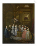 The Wedding of Stephen Beckingham and Mary Cox, 1729 by William Hogarth