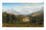 Rocky Mountains, Lander's Peak, 1863 by Albert Bierstadt